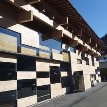 高知県梼原町の、環境モデル都市の取り組み視察。